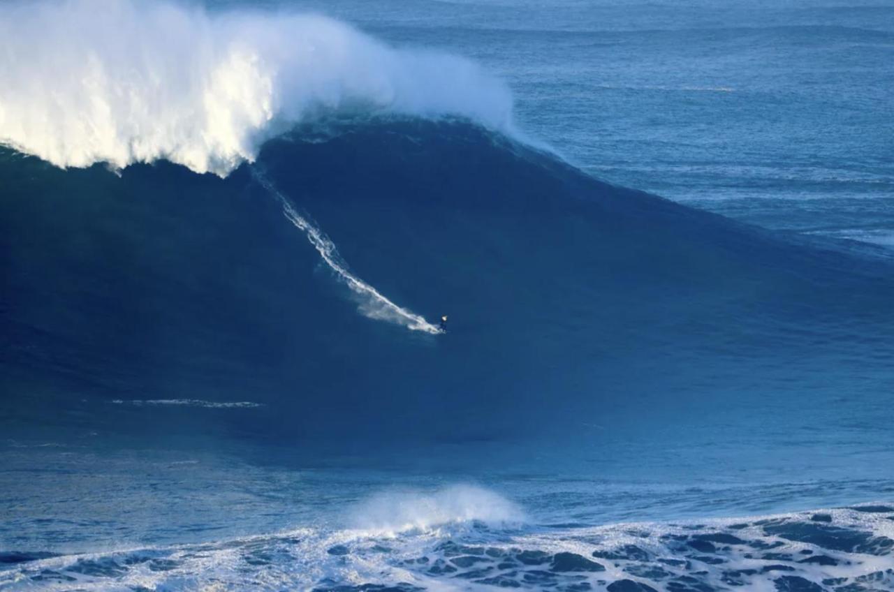 Casa Na Onda Elevador Lejlighed Nazaré Eksteriør billede